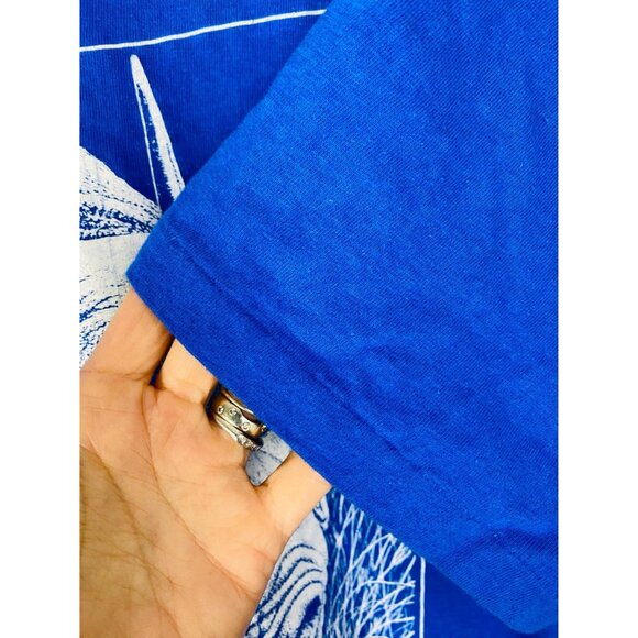 Vintage Black Rhino T-shirt, Paul Breeden Size XL Made in USA, 90s Environmental - Picture 5 of 9